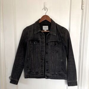 Faded Black Jean Jacket 🖤